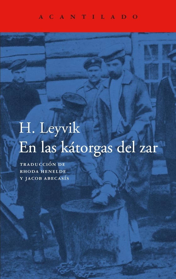 Coberta de En las kátorgas del zar, de H. Leyvik