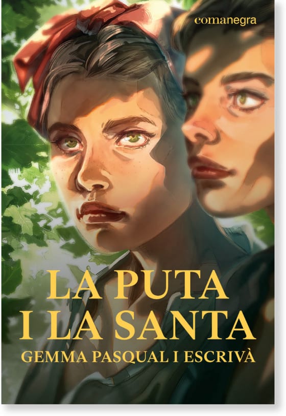 Coberta de La puta i la santa, de Gemma Pasqual y Escrivà