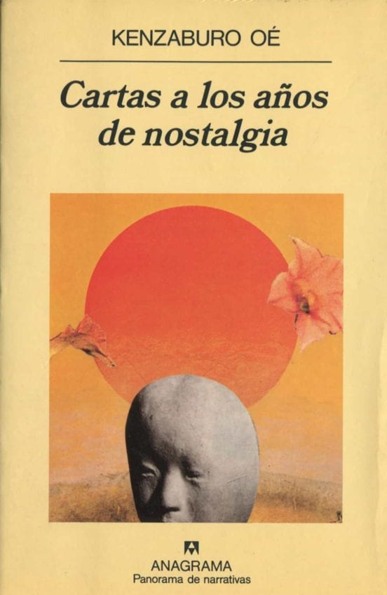 Coberta de Cartas a los años de nostalgia, de Kenzaburo Oe