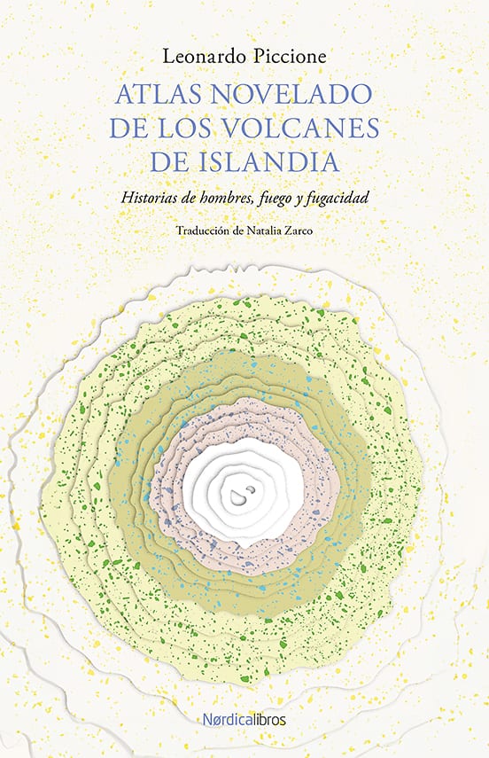 Coberta de Atlas novelado de los volcanes de Islandia, de Leonardo Piccione
