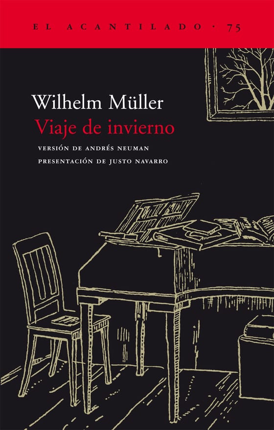 Coberta de Viaje de invierno, de Wilhelm Müller