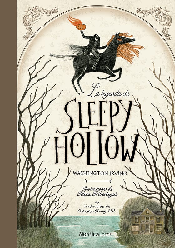 Coberta de La leyenda de Sleepy Hollow, de Washington Irving