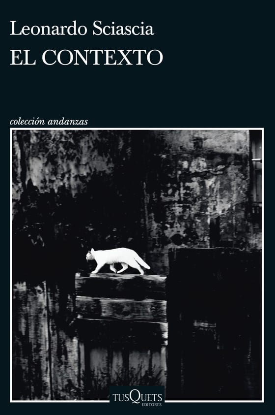 Portada de El contexto, de Leonardo Sciascia
