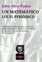 Portada de Un matemático lee el periódico, de John Allen Paulos