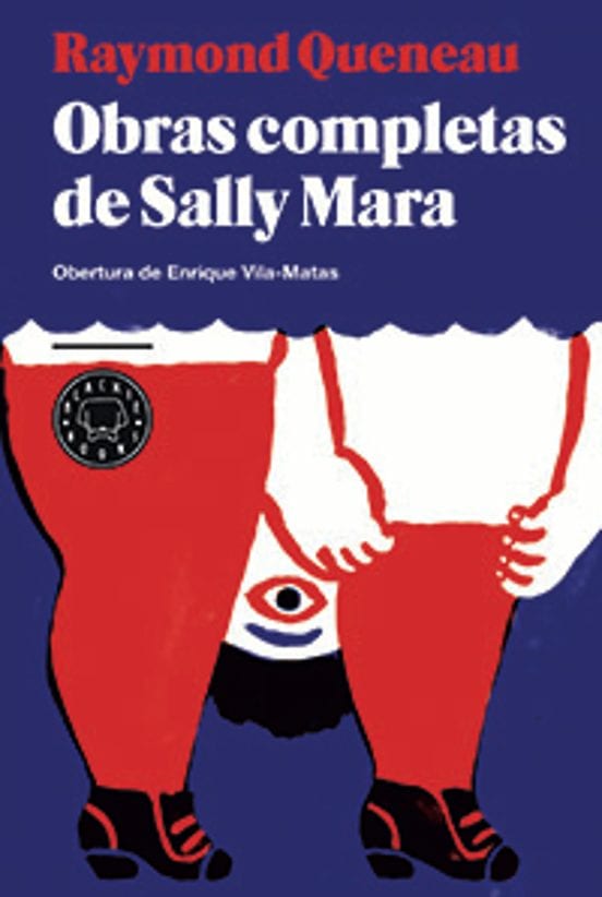 Coberta de Obras completas de Sally Mara, de Raymond Queneau