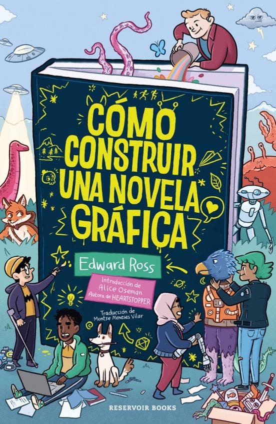 Portada de Cómo construir una novela gráfica, de Edward Ross