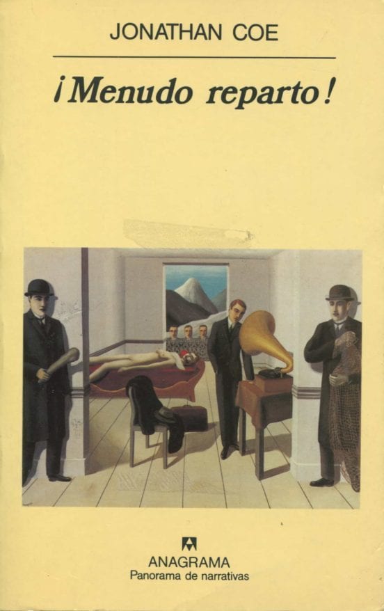 Portada de ¡Menudo reparto!, de Jonathan Coe