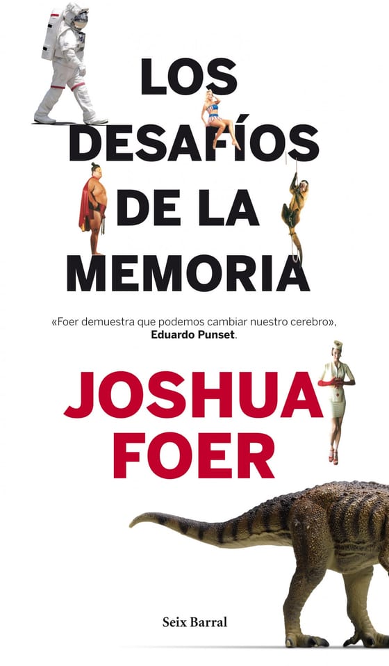 Portada de Los desafíos de la memoria, de Joshua Foer