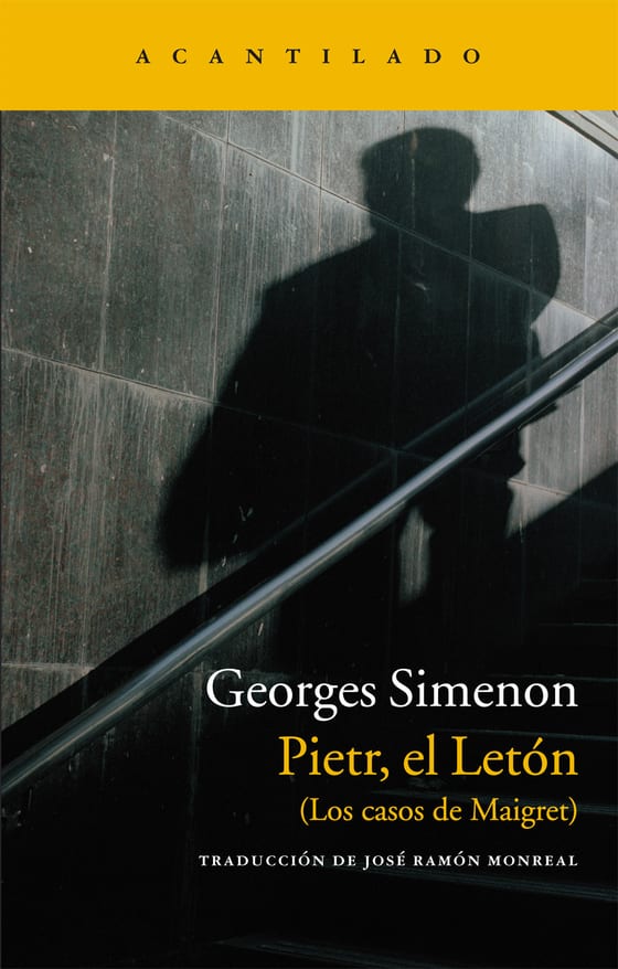Coberta de Pietr, el Letón, de Georges Simenon