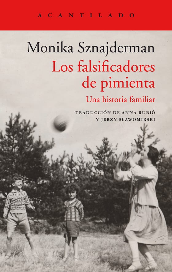 Coberta de Los falsificadores de pimienta, de Monika Sznajderman