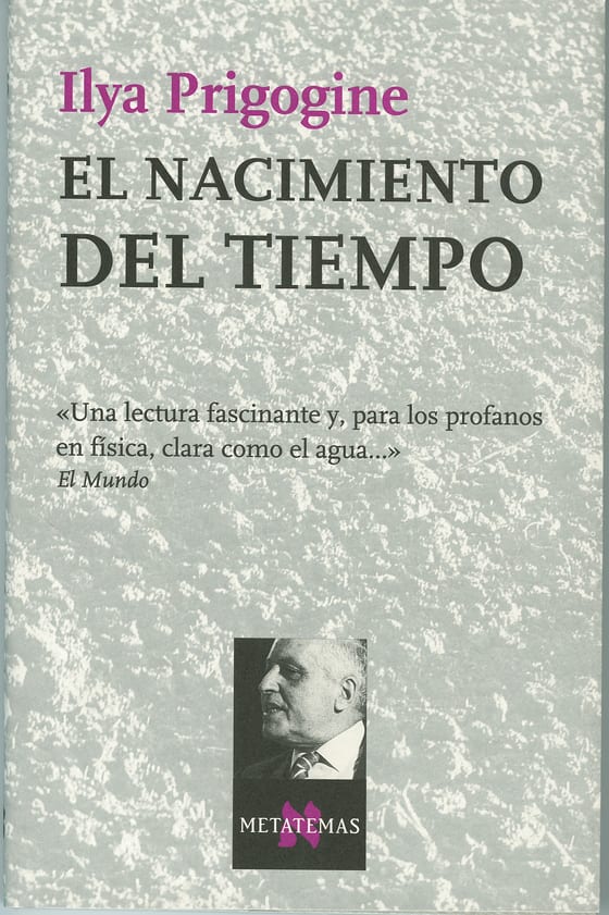Coberta de El nacimiento del tiempo, d'Ilya Prigogine