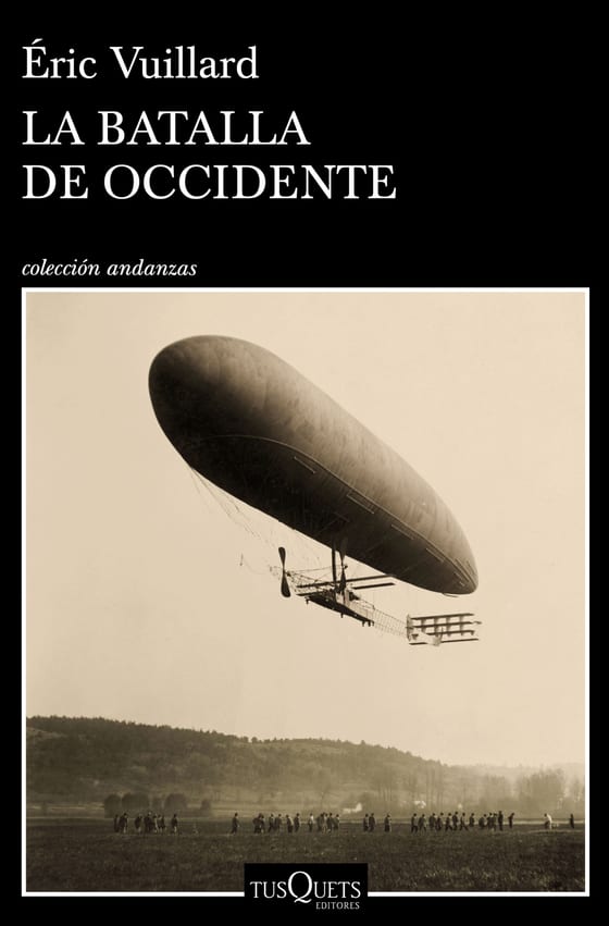 Portada de La batalla de Occidente, de Éric Vuillard