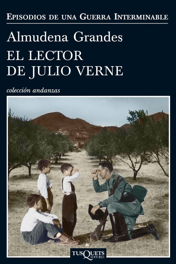 Coberta de El lector de Julio Verne, d'Almudena Grandes