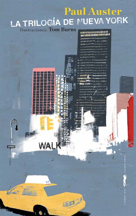 Coberta de La trilogía de Nueva York, de Paul Auster