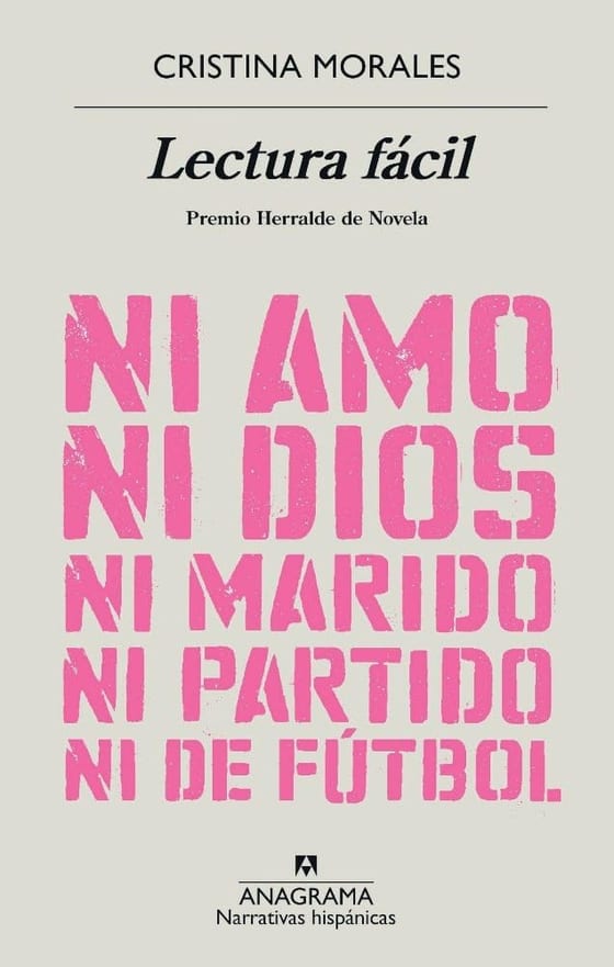 Portada de Lectura fácil, de Morales Cristina