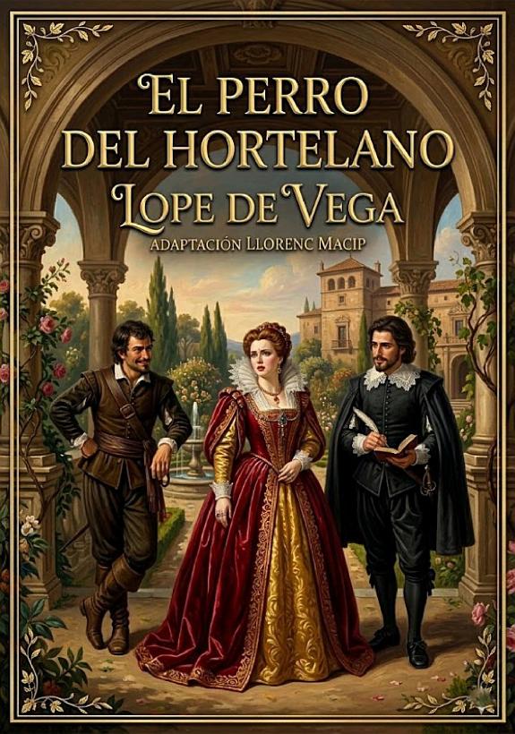 Coberta de El perro del hortelano, de Lope de Vega
