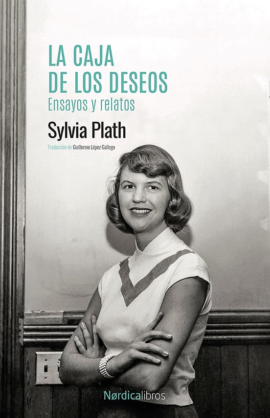 Coberta de La caja de los deseos. Ensayos y relatos, de Sylvia Plath