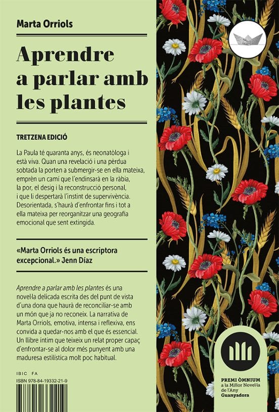 Portada de Aprendre a parlar amb les plantes, de Marta Orriols Balaguer