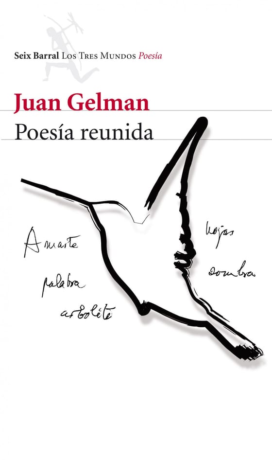 Portada de Poesía reunida, de Juan Gelman