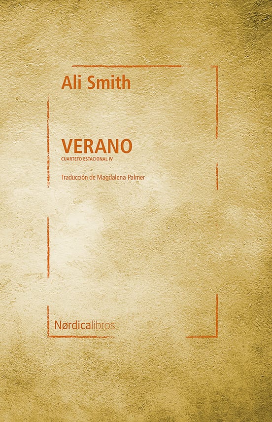 Coberta de Verano, de Ali Smith