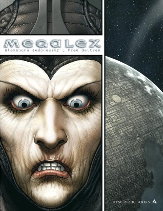 Portada de Megalex, de Fred Beltran