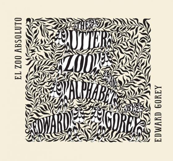 Portada de El zoo absoluto, de Edward Gorey