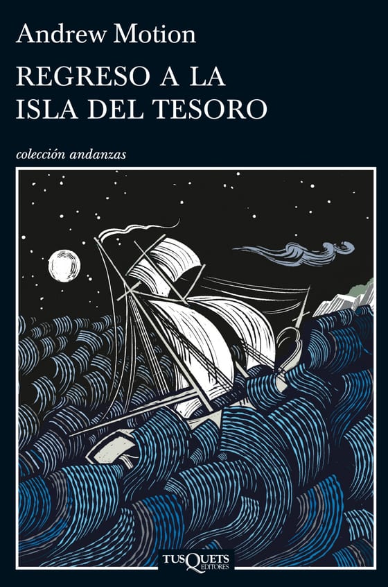 Coberta de Regreso a la isla del tesoro, d'Andrew Motion