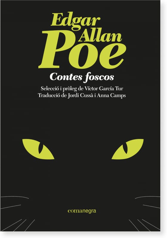 Coberta de Contes foscos, d'Edgar Allan Poe
