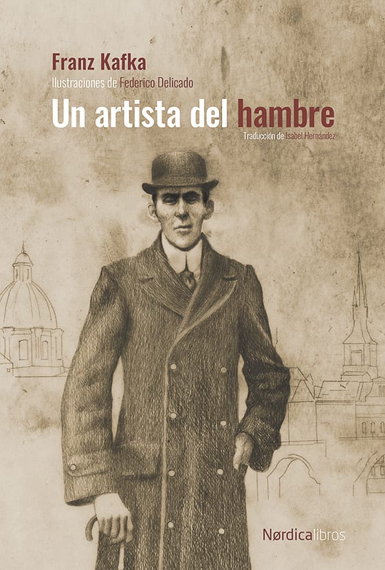 Coberta de Un artista del hambre, de Franz Kafka