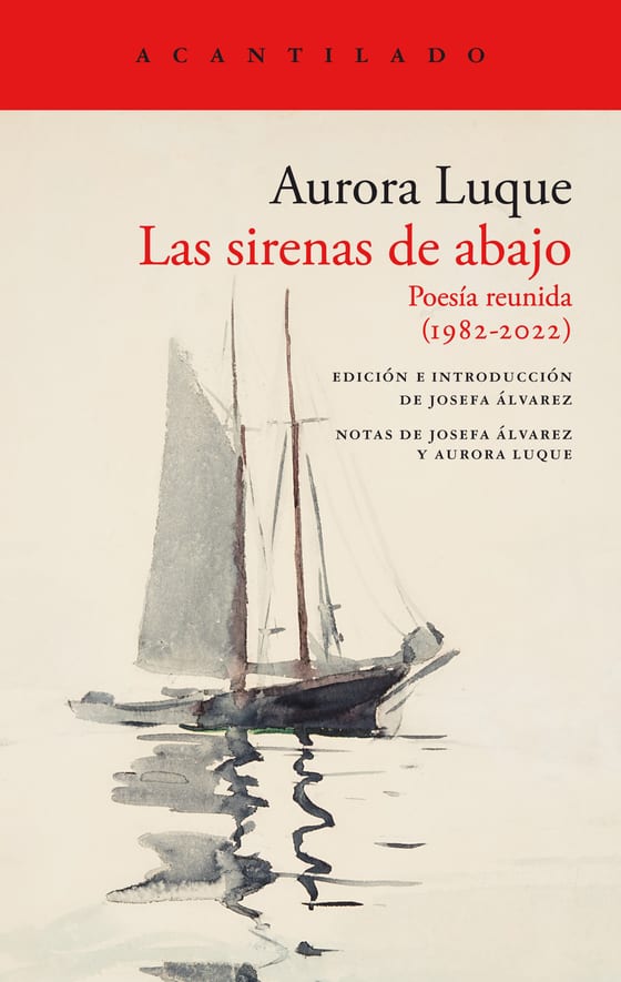 Coberta de Las sirenas de abajo, de Aurora Luque