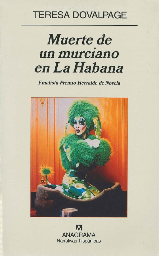 Portada de Muerte de un murciano en La Habana, de Teresa Dovalpage