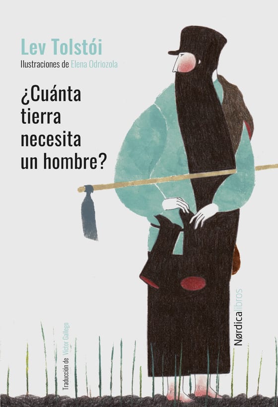 Coberta de ¿Cuánta tierra necesita un hombre?, de Lev Tolstói