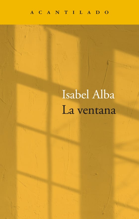 Coberta de La ventana, de Isabel Alba