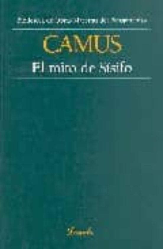 Portada de El mito de Sísifo, de Albert Camus