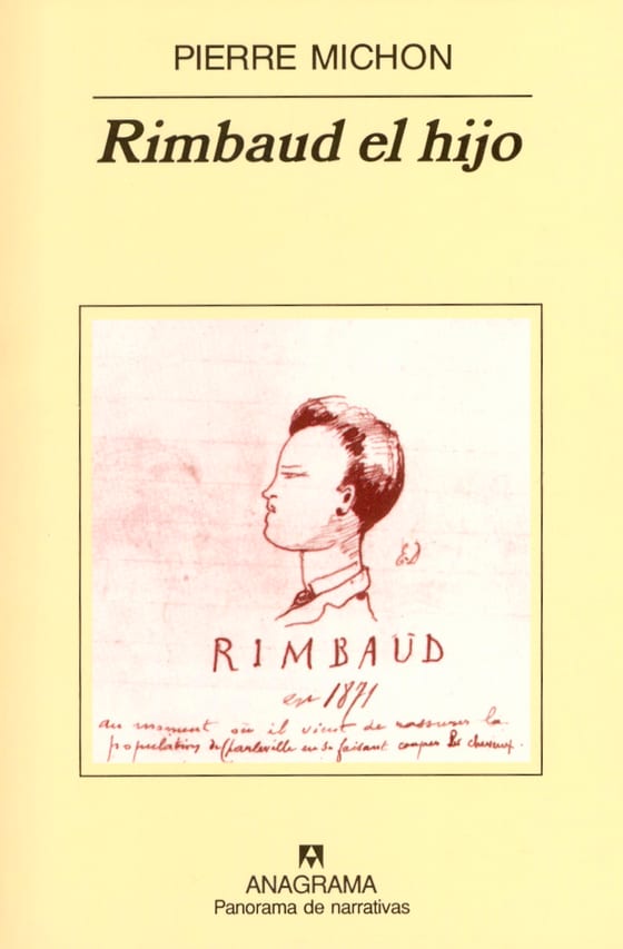 Portada de Rimbaud el hijo, de Pierre Michon