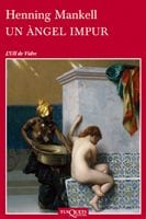 Coberta de Un àngel impur, d'Henning Mankell