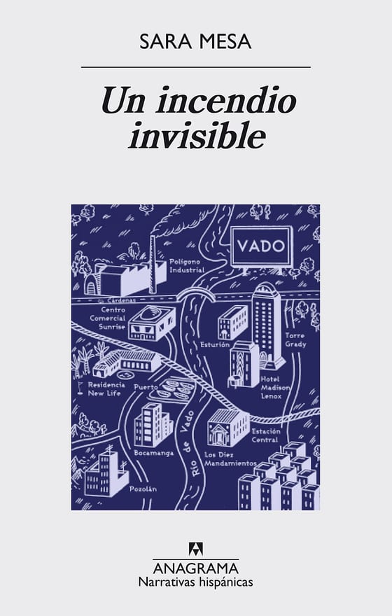 Portada de Un incendio invisible, de Sara Mesa