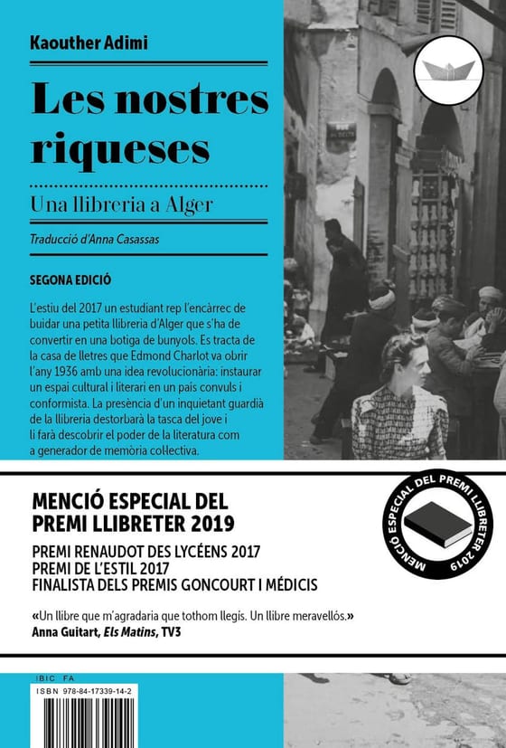 Coberta de Les nostres riqueses, de Kaouther Adimi