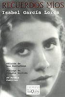 Portada de Recuerdos míos, de Isabel García Lorca