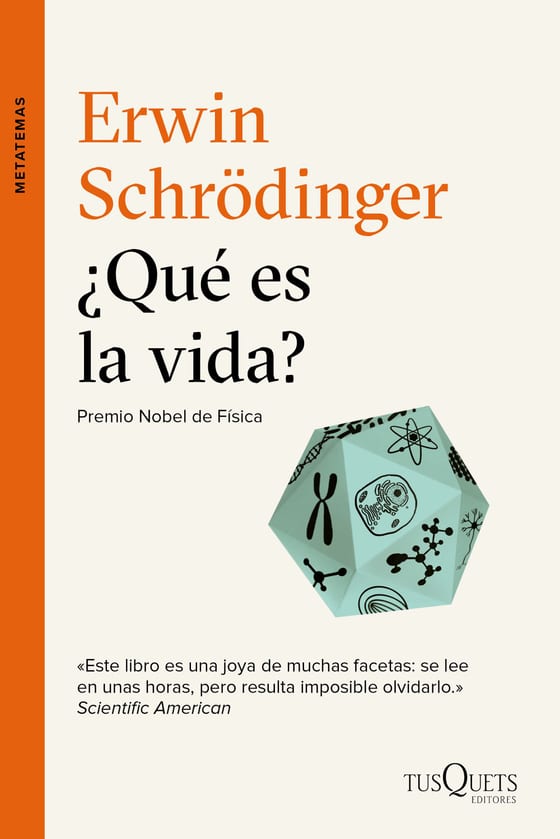 Coberta de ¿Qué es la vida?, d'Erwin Schrödinger