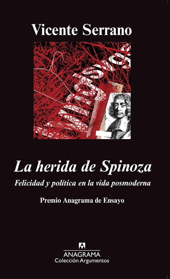 Portada de La herida de Spinoza, de Vicente Serrano