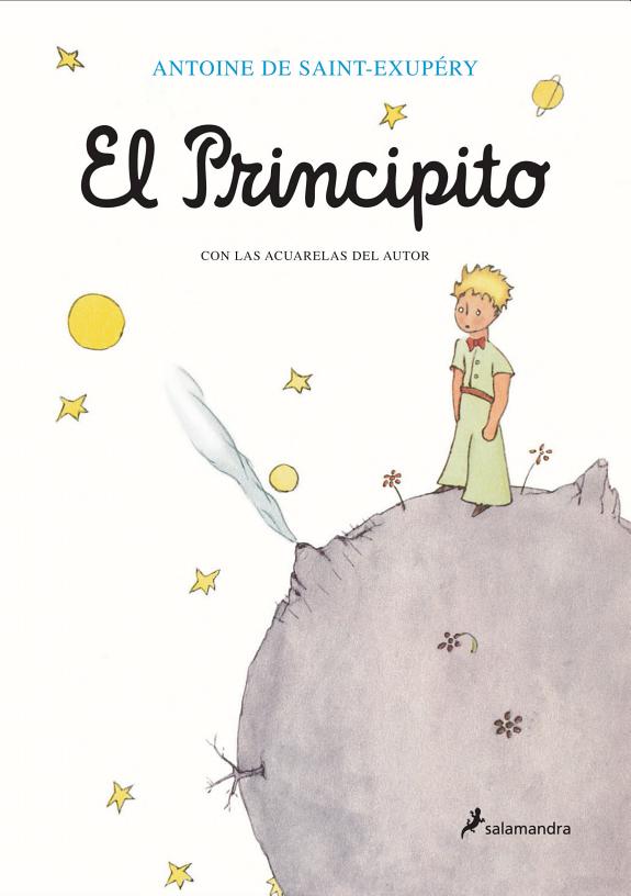 Portada de El Principito, de Antoine de Saint-Exupéry