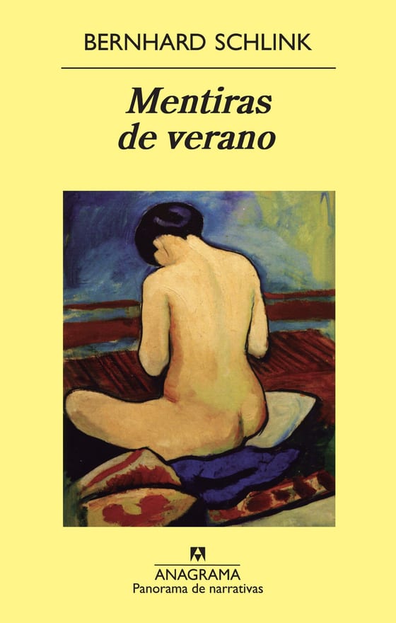 Coberta de Mentiras de verano, de Bernhard Schlink