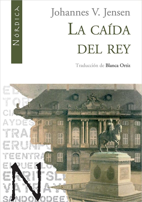 Coberta de La caída del rey, de Johannes V. Jensen