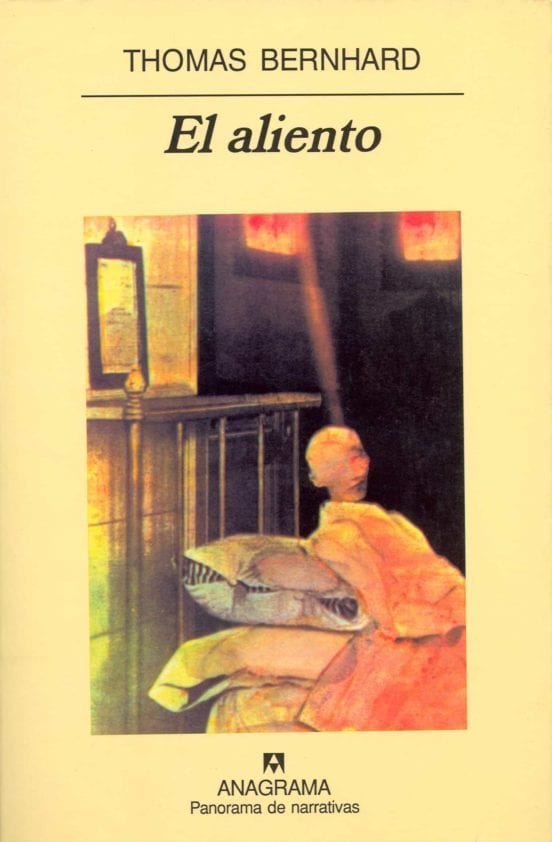 Coberta de El aliento, de Thomas Bernhard