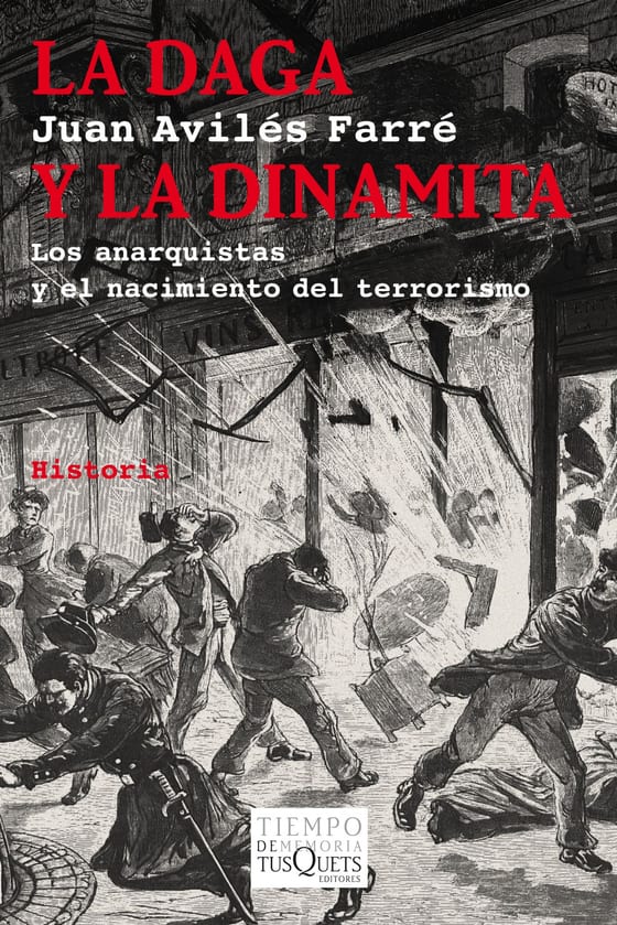 Portada de La daga y la dinamita, de Juan Avilés Farré