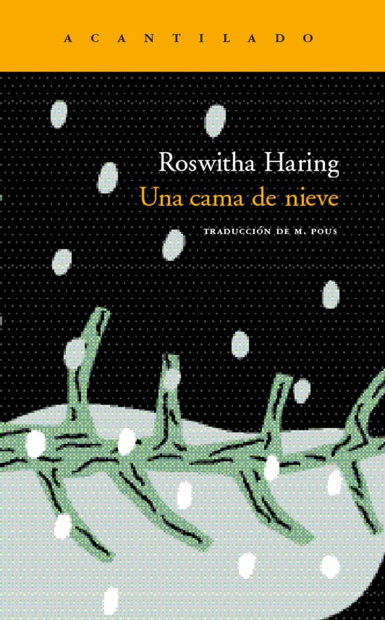 Coberta de Una cama de nieve, de Roswitha Haring