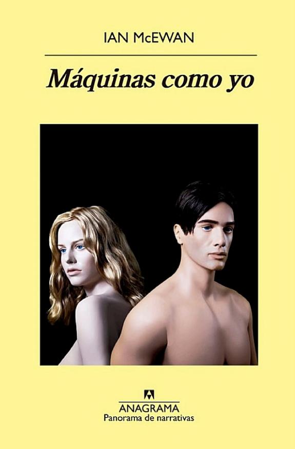 Portada de Máquinas como yo, de Ian McEwan