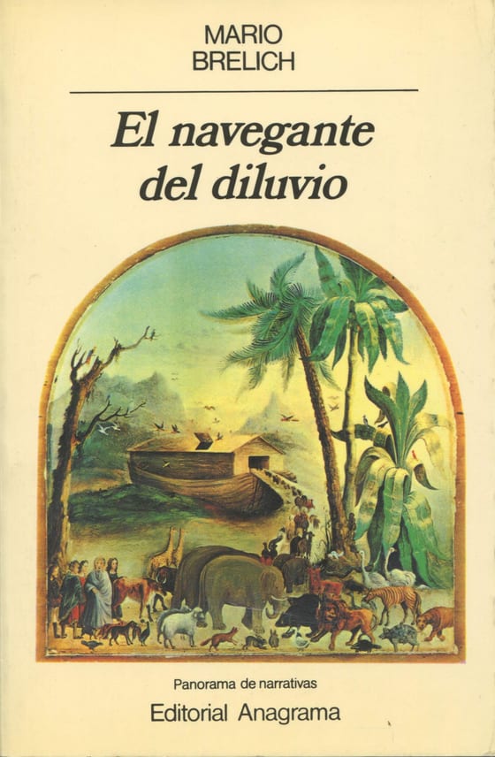 Coberta de El navegante del diluvio, de Mario Brelich