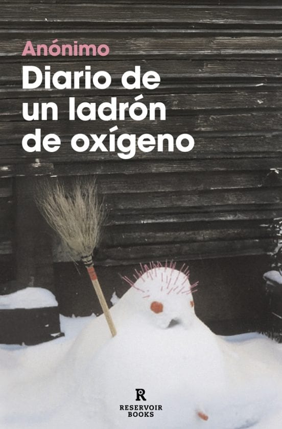 Portada de Diario de un ladrón de oxígeno, de Anónimo .